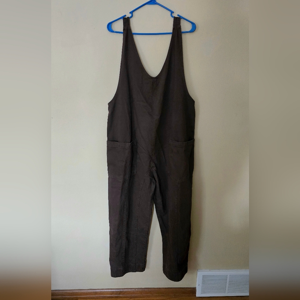NWT Neuflora Brown Overalls